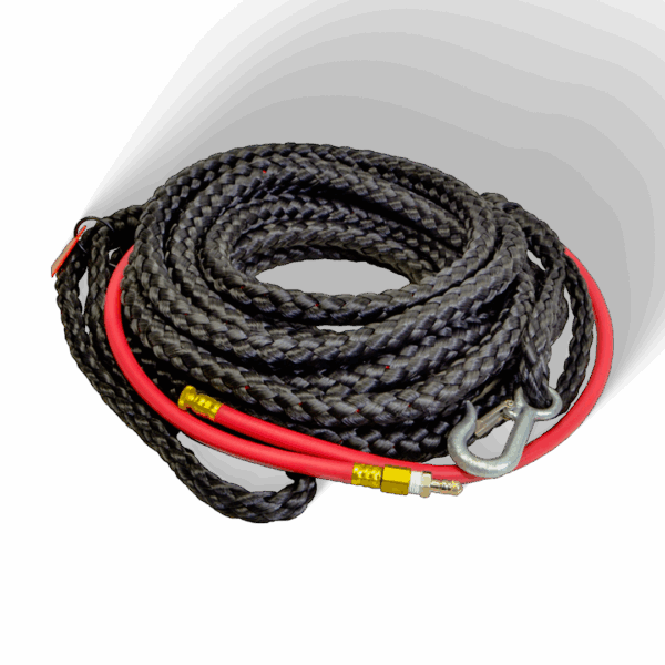 Macarosa 30' Fill Kit with Retrieval Rope – 1/4" Hose & Swivel Ball Fittings (No Gauge)